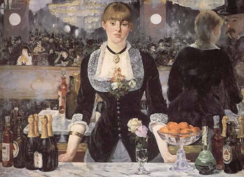 Edouard Manet The bar on the Folies-Bergere Sweden oil painting art